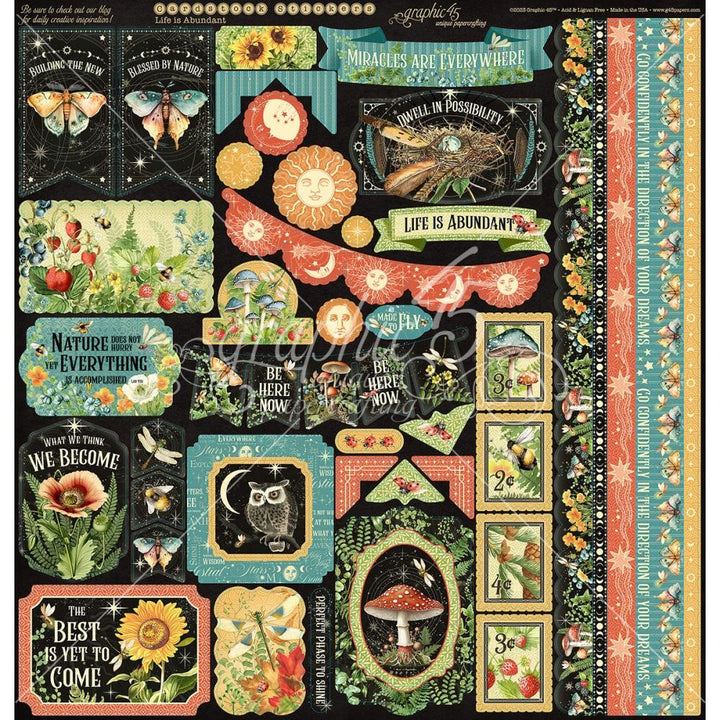 Graphic 45 Life Is Abundant 12"X12" Collection Pack (G4502776)