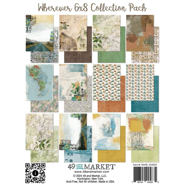 49 and Market Wherever 6"X8" Collection Pack (WHE25835)