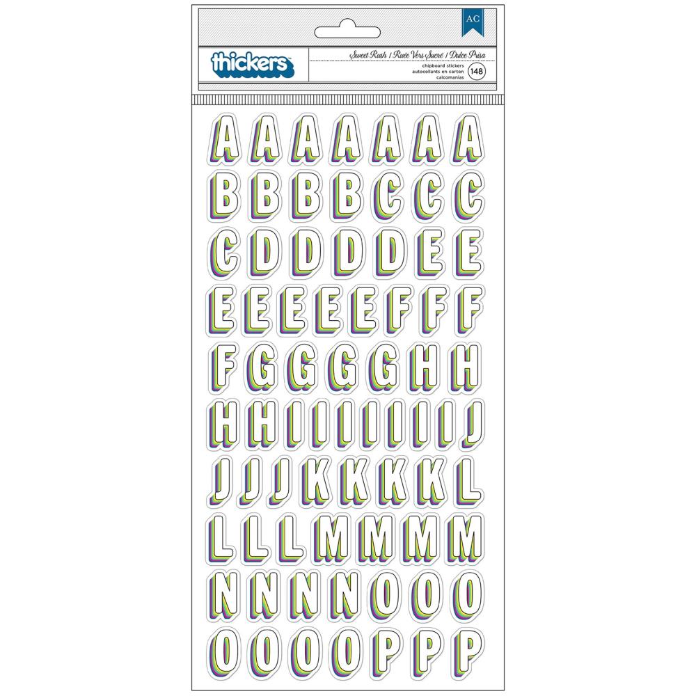 12 Pack: Gold Alphabet Stickers by Recollections™ 
