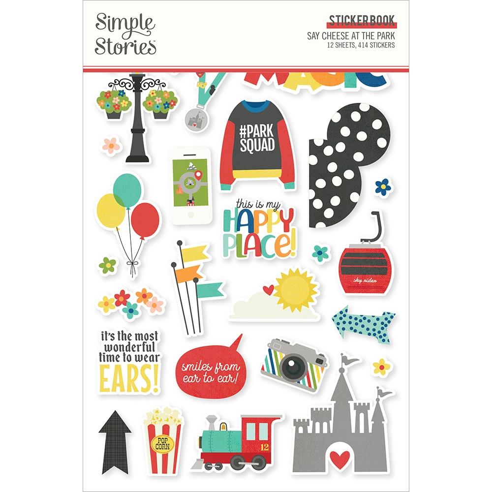Simple Stories Say Cheese Fantasy at The Park Cardstock Stickers