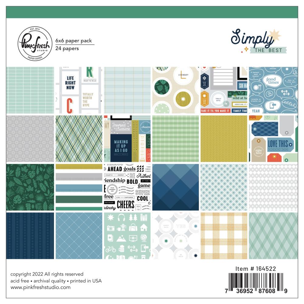 Cheers Double Sided Scrapbook Paper