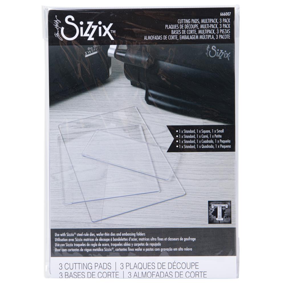Sizzix Plastic Envelopes 5 x 6 7/8, 3PK 