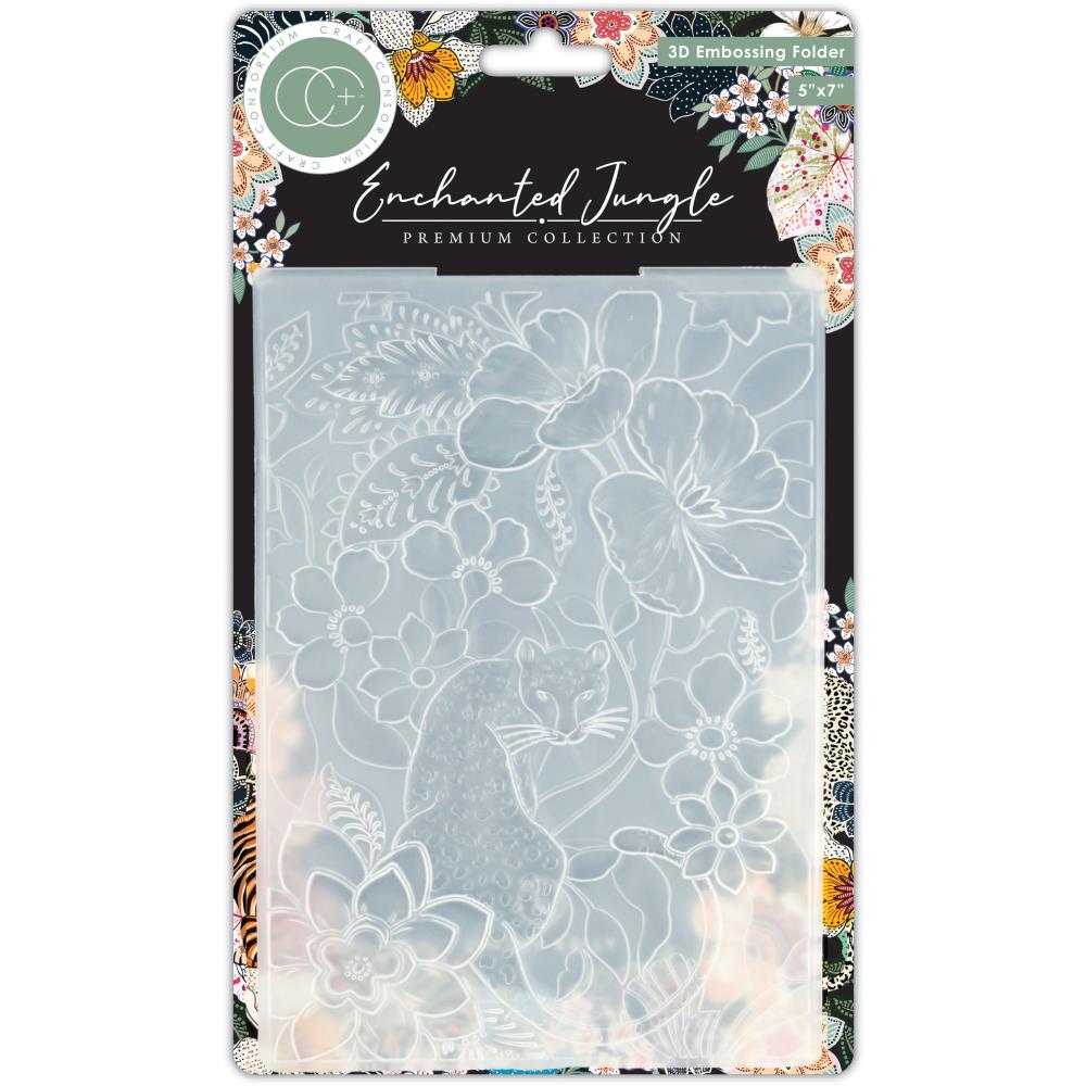 Craft Consortium Enchanted Jungle Rub-On Transfers