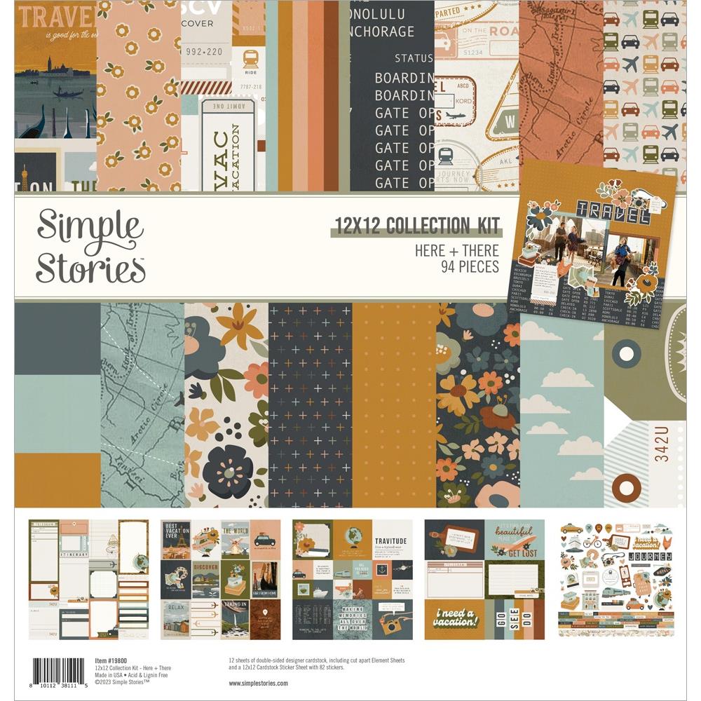 Simple Stories - 12 x 12 Double Sided Paper 