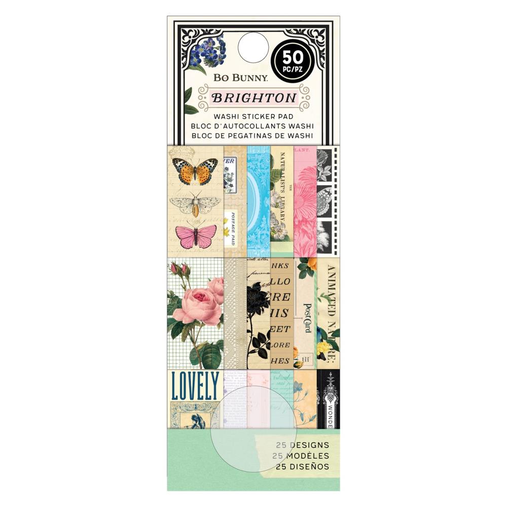 BoBunny Brighton Collection Clear Acrylic Stamps