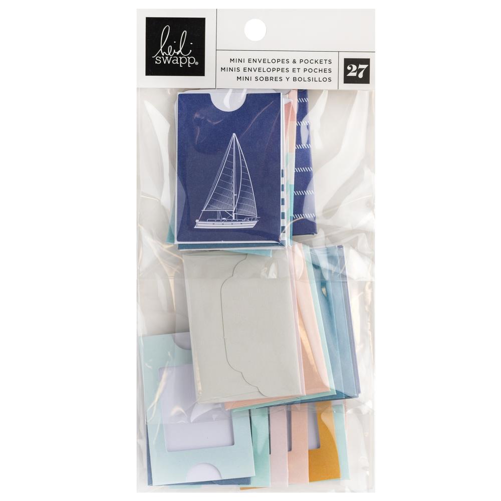 Heidi Swapp Set Sail Mini Envelopes & Pockets