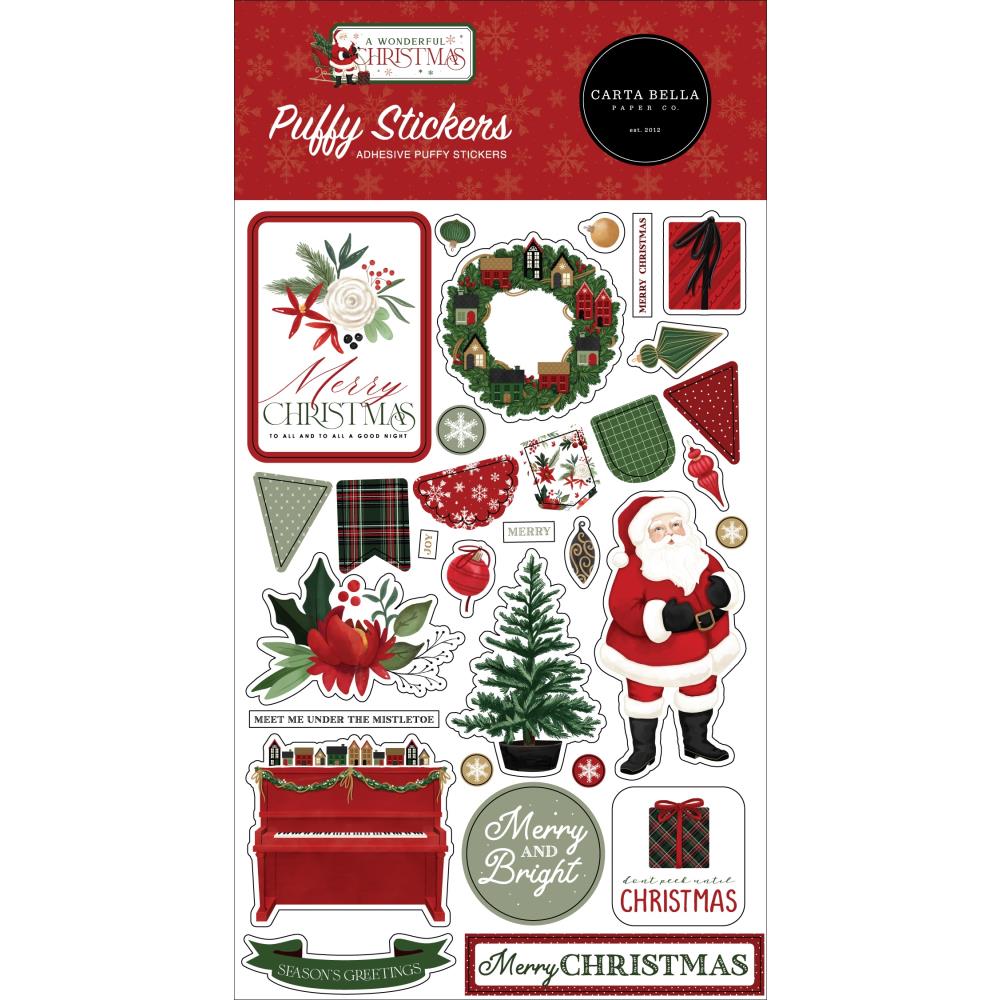 Carta Bella - A Wonderful Christmas Collection - Saint Nick Decorative Tape