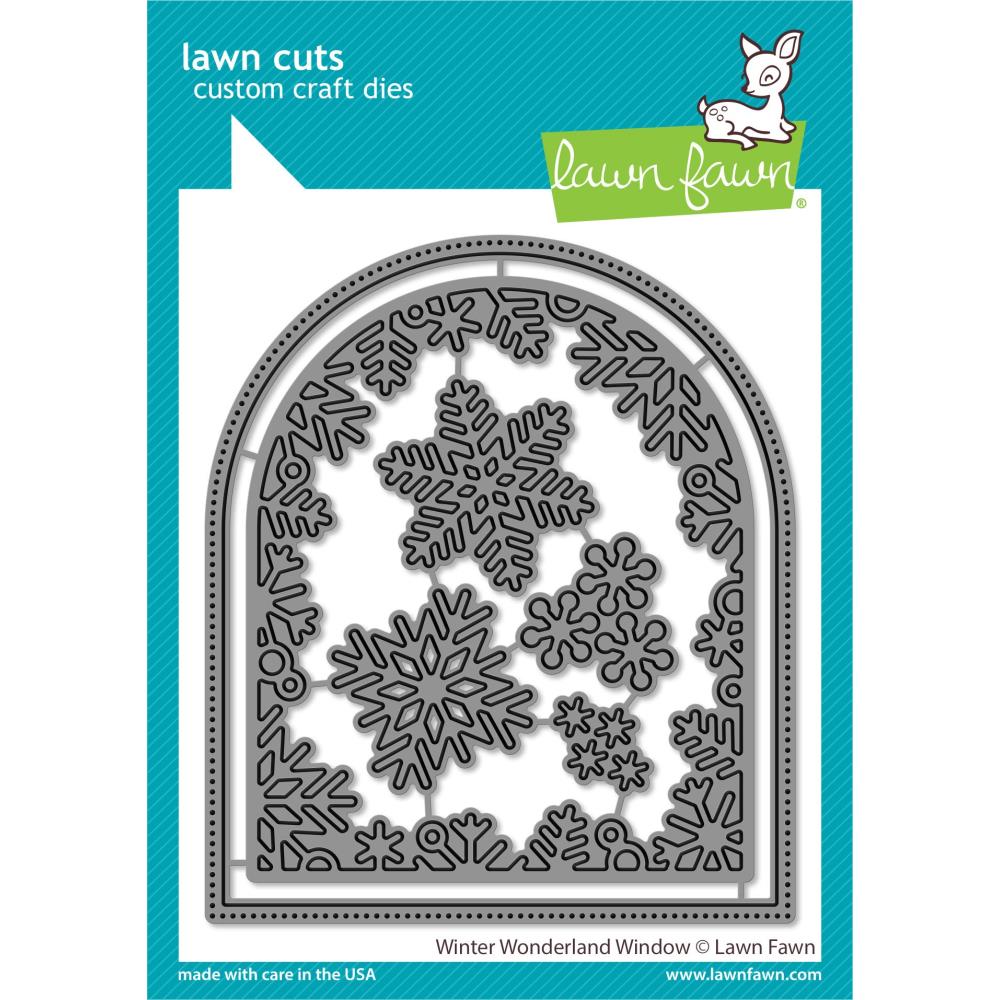 Lawn Fawn Lawn Cuts Custom Craft Die: Winter Wonderland Window (LF3255)