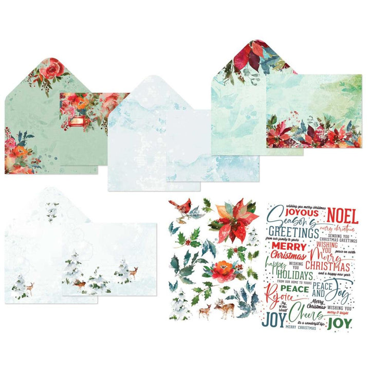 49 and Market ARToptions Holiday Wishes Card Kit (AHW38350)