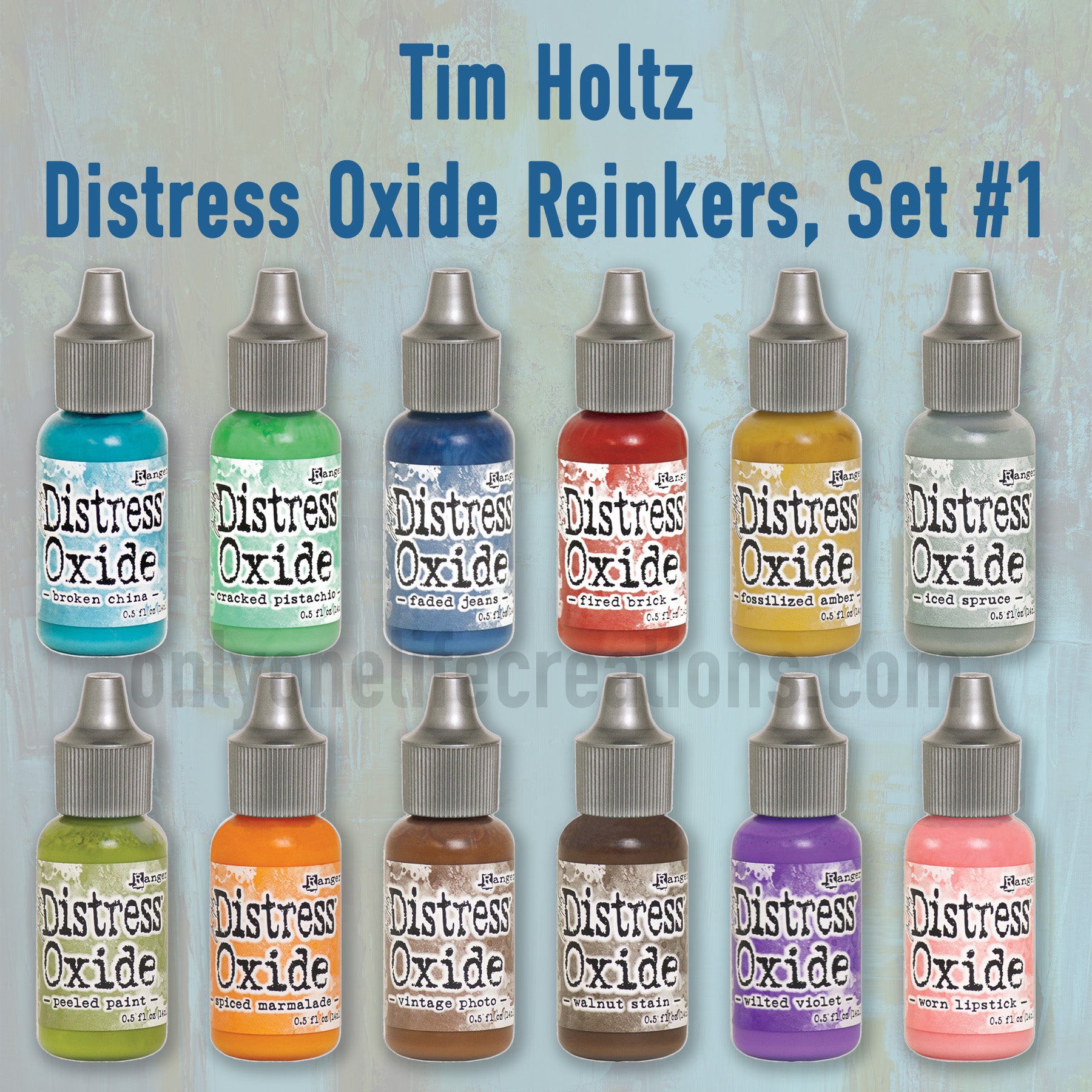 Tim Holtz Distress Oxide Ink Pads: Set 4