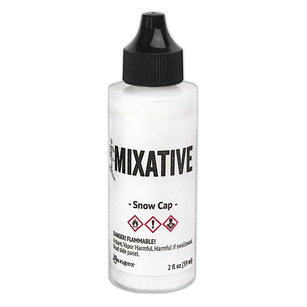 Tim Holtz Alcohol Ink Mixatives, 2oz: Snow Cap (TAG76278)