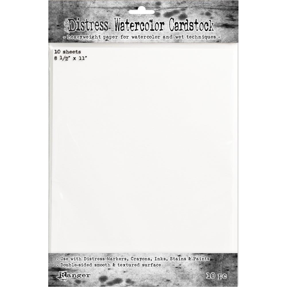 Tim Holtz 8.5x11 Distress Watercolor Cardstock (TDA53927) – Only