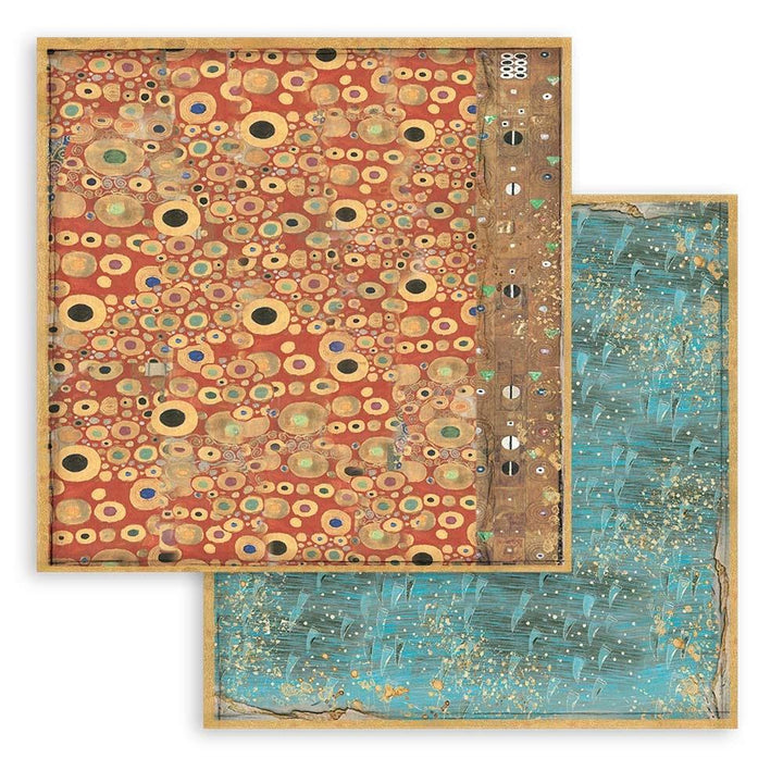 Stamperia Klimt 12"x12" Double Sided Paper Pad: Backgrounds (SBBL101)