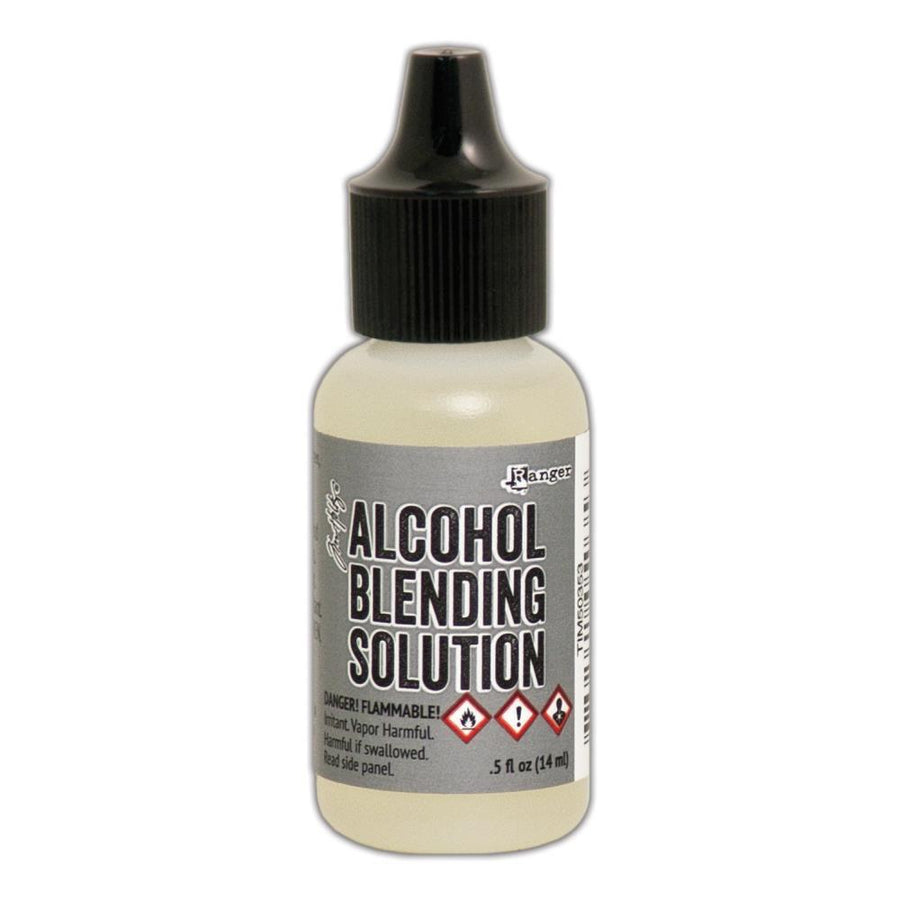 Ranger Alcohol Ink Blending Solution .5oz, by Tim Holtz (TIM50353) - TL019-Only One Life Creations