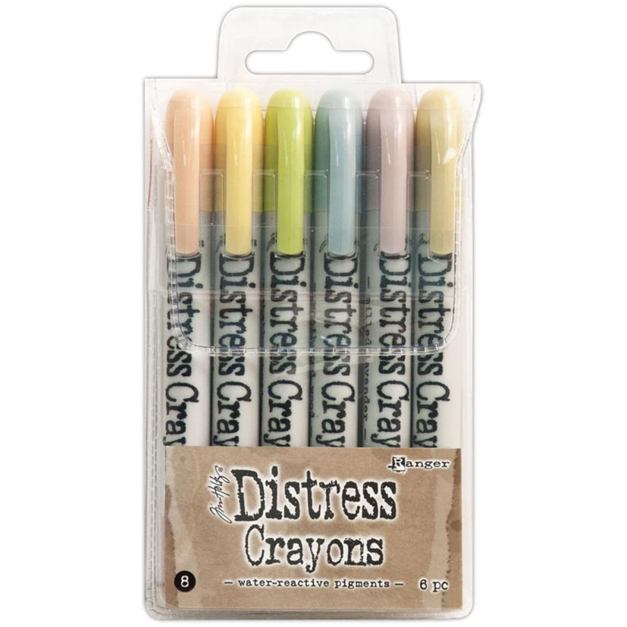 Tim Holtz Distress Crayons, set #8 (TDBK51787)-Only One Life Creations