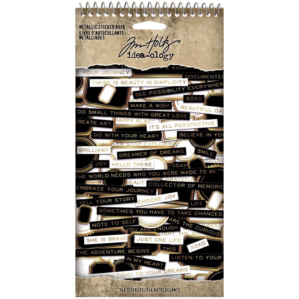 Tim Holtz Idea-ology - Small Talk Word Stickers