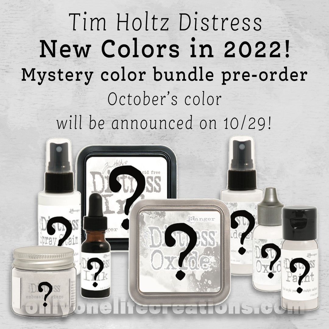 Tim Holtz Distress Mystery Color!
