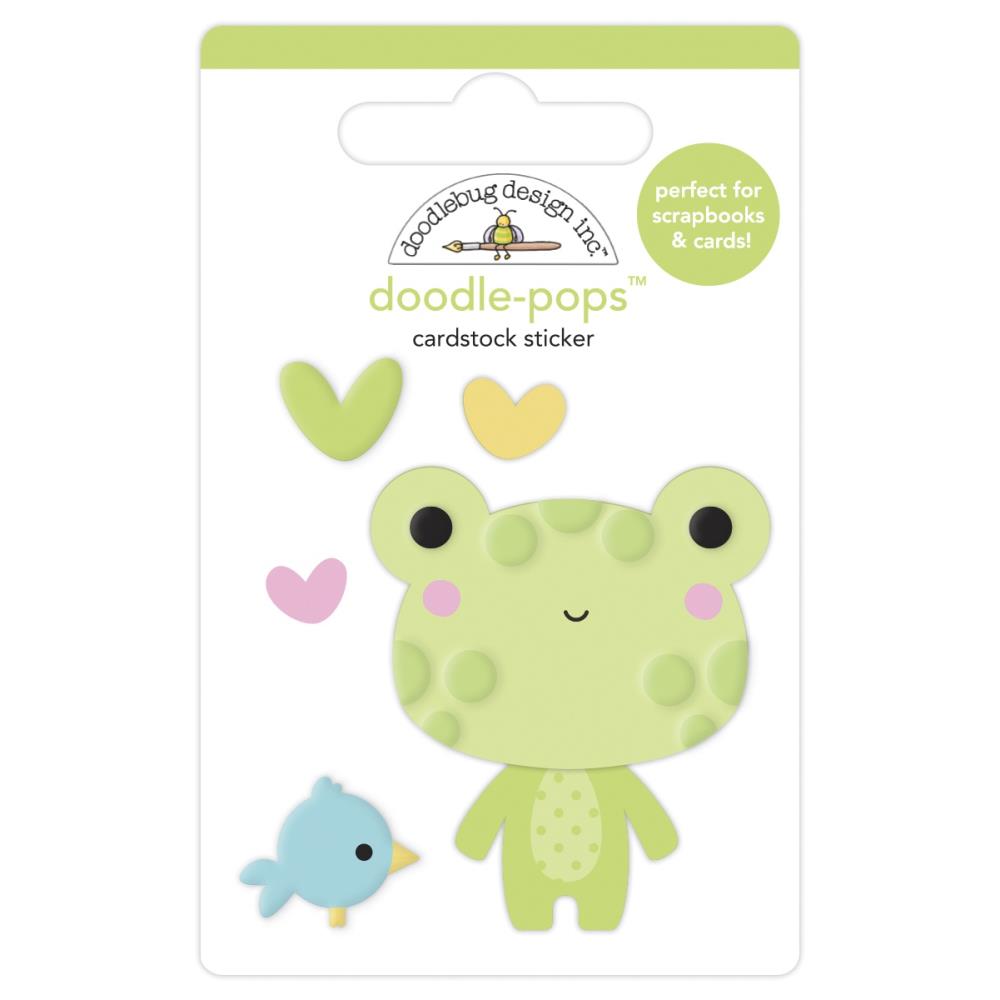 Doodlebug oodle-Pops Bundle Of Joy D3D Stickers: Hoppy Day (6774)