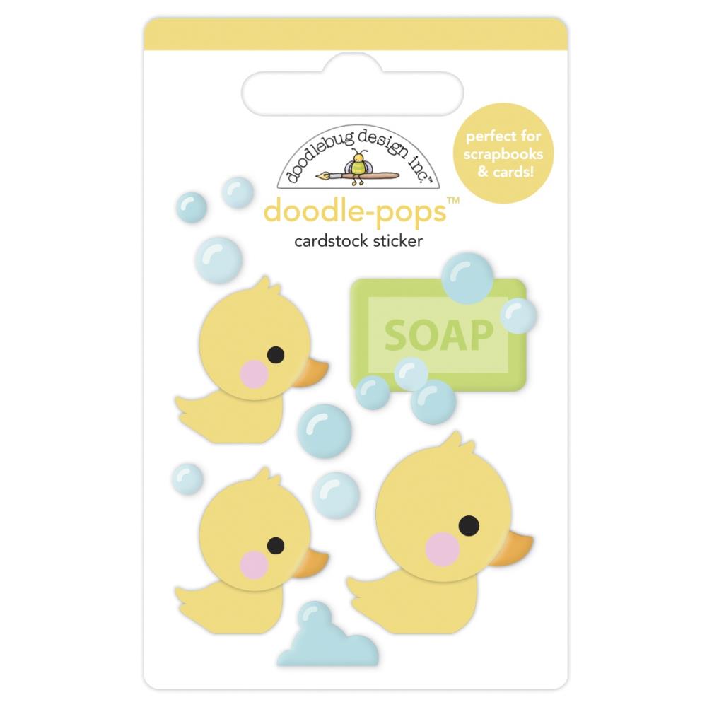 Doodlebug Doodle-Pops Special Delivery 3D Stickers: Rubber Ducky (6783)