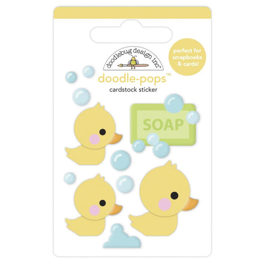 Doodlebug Doodle-Pops Special Delivery 3D Stickers: Rubber Ducky (6783)