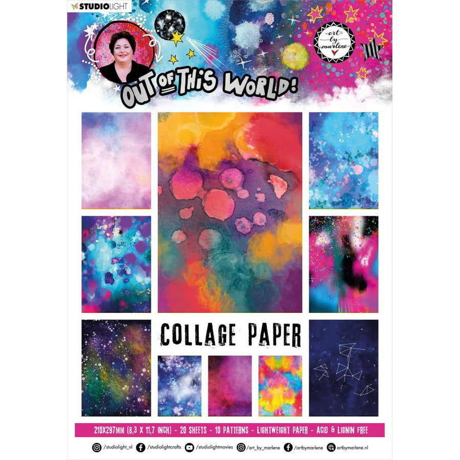 Dina Wakley Media 7.5x10 Collage Tissue Paper: Text Collage, 20/pkg –  Only One Life Creations