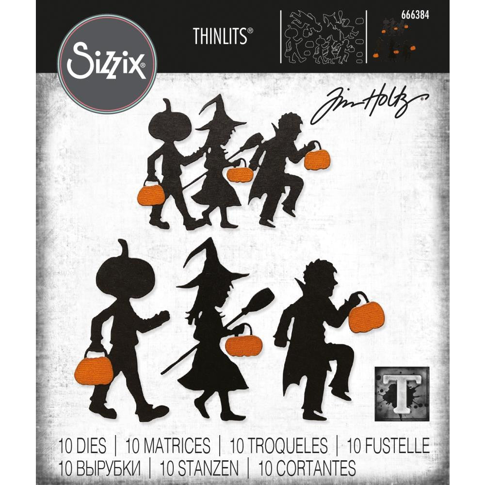 Tim Holtz Thinlits Dies: Halloween Night, by Sizzix (666384)