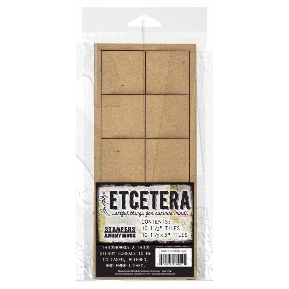 Tim Holtz Etcetera Tiles: Mosaic, by Stampers Anonymous (THETC019)