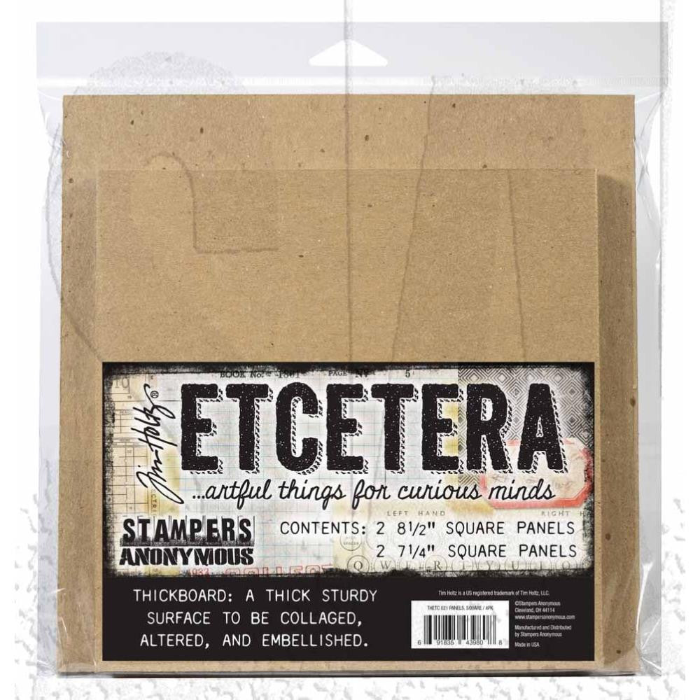 Tim Holtz Etcetera Tiles: Square, by Stampers Anonymous (THETC021)