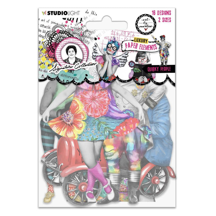 Art by Marlene Signature Collection Paper Elements: Nr. 03 - Quirky People (ABMPE03)