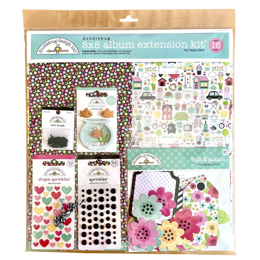 Doodlebug Album Extension Kit: My Happy Place (8342)