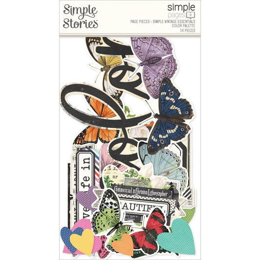 Simple Stories Simple Vintage Essentials Color Palette Simple Pages Page Pieces (VCP22246)