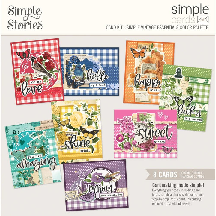 Simple Stories Simple Vintage Essentials Color Palette Simple Cards Card Kit (VCP22247)