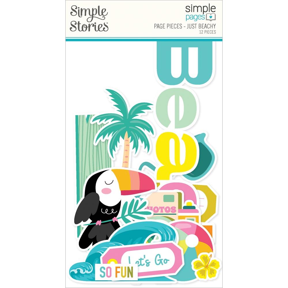 Simple Stories Just Beachy Simple Pages Page Pieces (JBY22331)