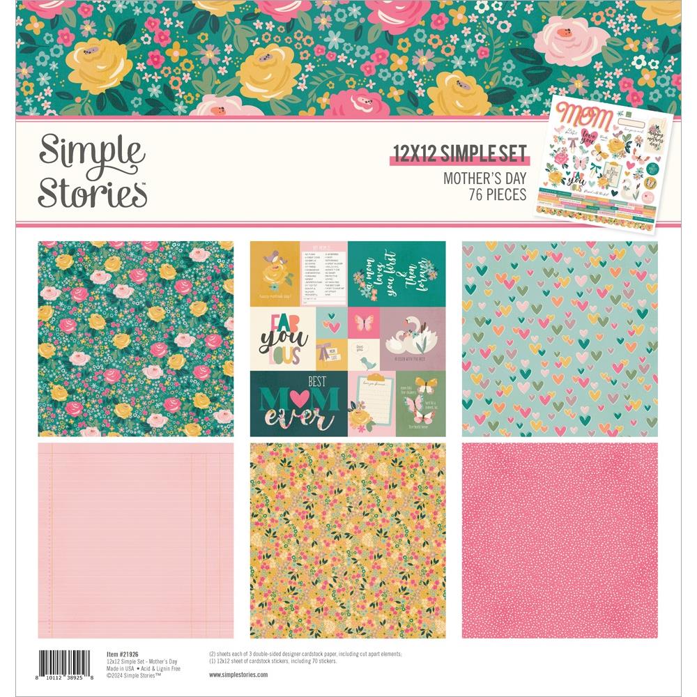 Simple Stories Mother's Day 12"X12" Collection Kit (MTD21926)