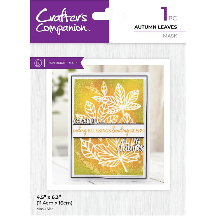 Crafter's Companion Mask: Autumn Leaves (5A0020L41G38F)