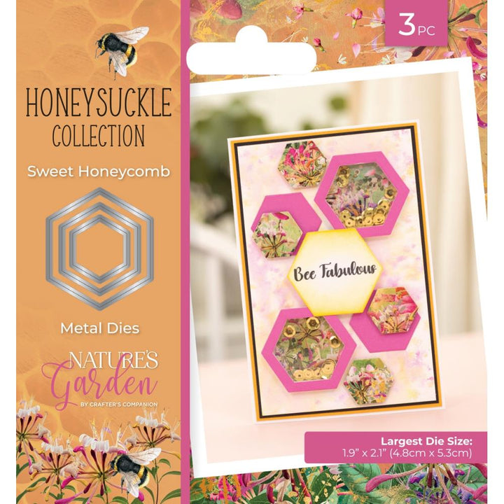 Crafter's Companion Nature's Garden Honeysuckle Metal Die: Sweet Honeycomb (5A0020PV1G3GW)