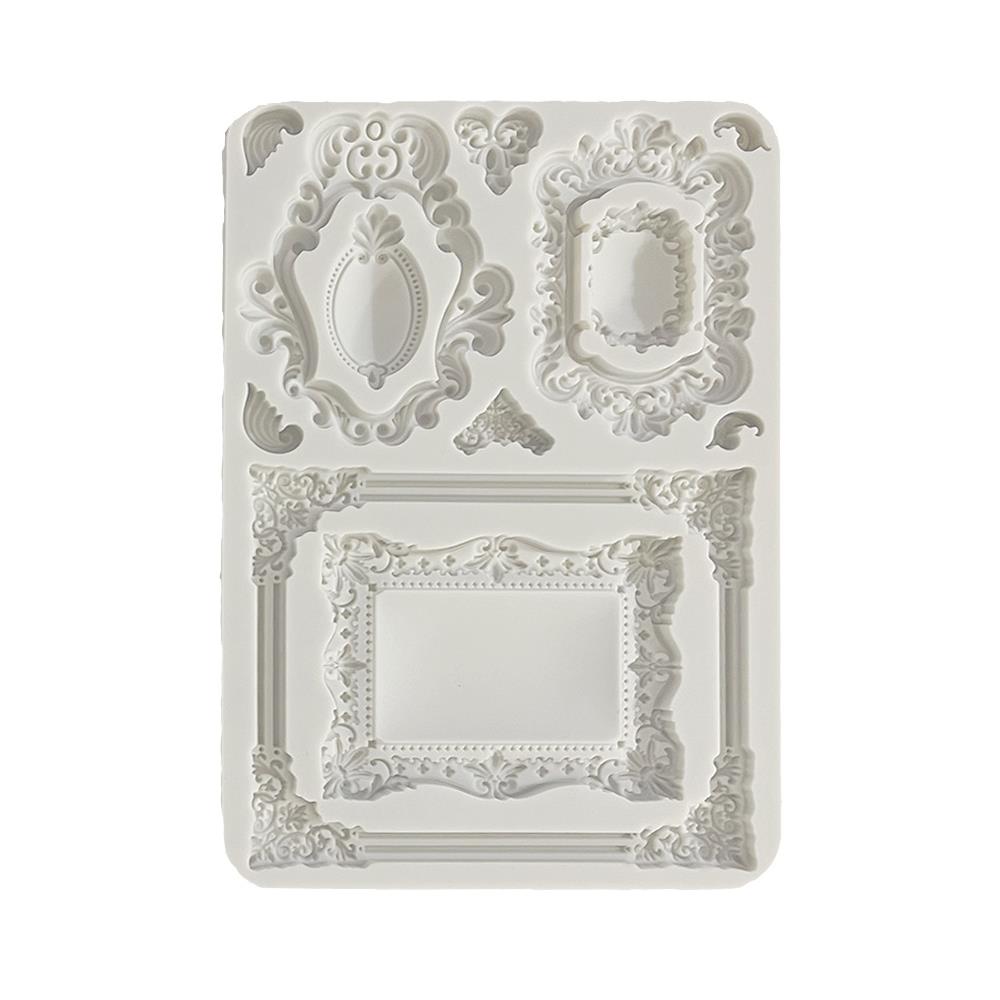 Stamperia Brocante Antiques A5 Silicone Mold: Frames (KACMA514)
