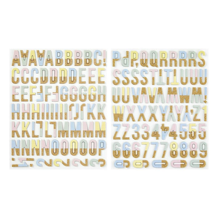 Spellbinders Chipboard Alphabet: Belleview, From Rosie's Studio (5A0022ZH1G612)