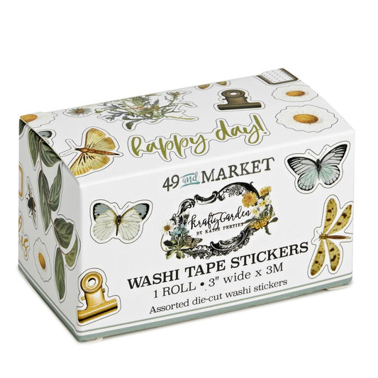 49 and Market Krafty Garden Washi Sticker Roll (KG26733)