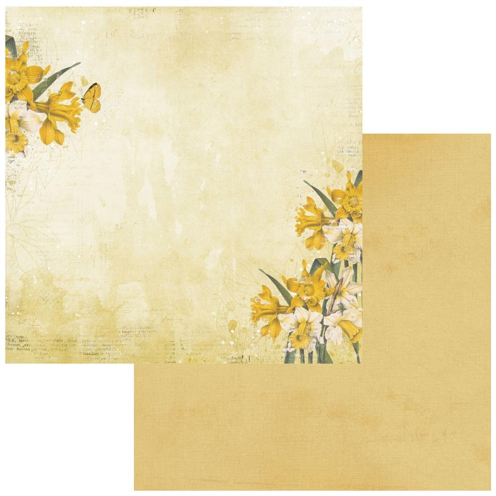 49 and Market Color Swatch: Ochre 12"X12" Double-Sided Cardstock: #5 (OCS1226856)