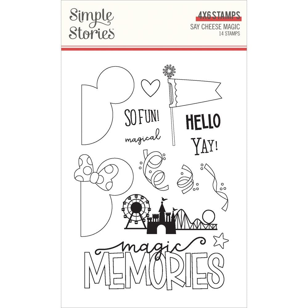 Simple Stories Say Cheese Magic Photopolymer Clear Stamps (5A0022HP1G5BK)