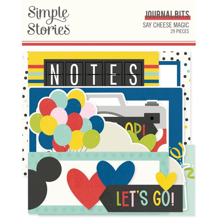 Simple Stories Say Cheese Magic Bits & Pieces Die-Cuts: Journal, 29/Pkg (5A0022HS1G5BN)