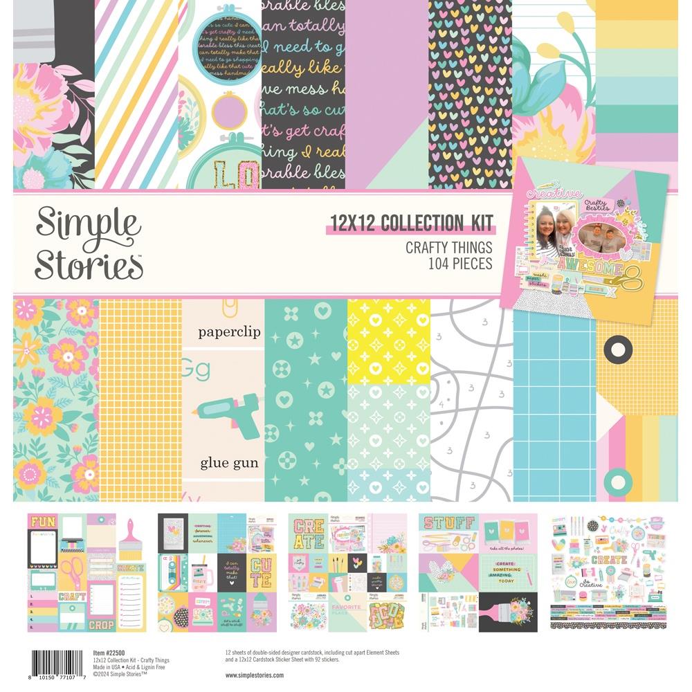 Simple Stories Crafty Things 12"X12" Collection Kit (5A0022J81G5FM)
