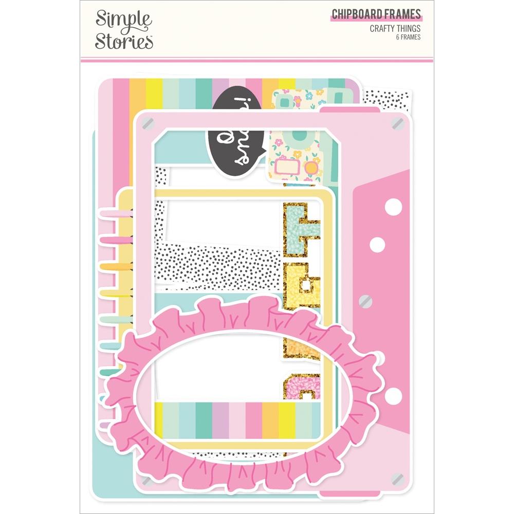 Simple Stories Crafty Things Chipboard Frames (5A0022M71G5GF)