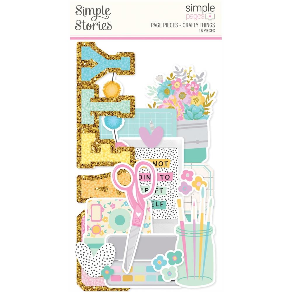 Simple Stories Crafty Things Simple Pages Page Pieces (5A0022LK1G5GL)