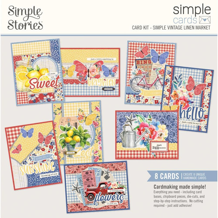 Simple Stories Simple Vintage Linen Market Simple Cards Card Kit (5A0022ML1G5K0)