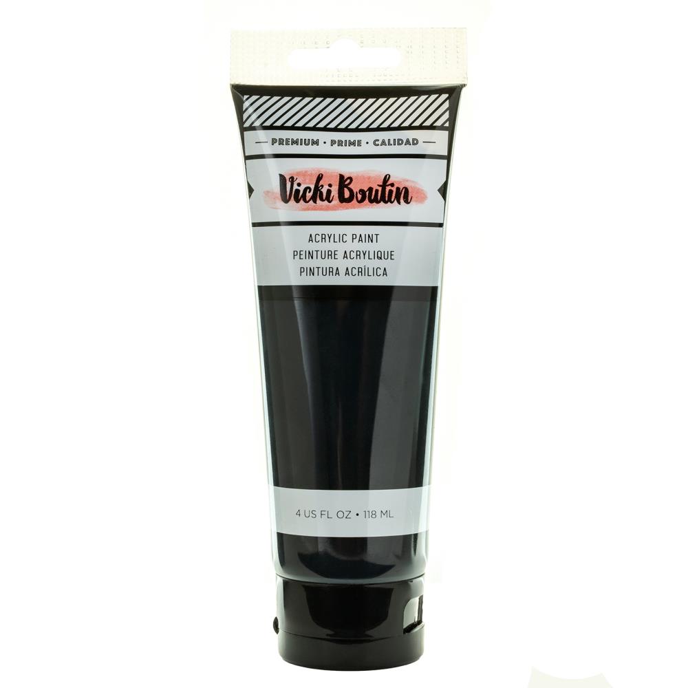 Vicki Boutin Mixed Media Paint: Black, 4oz (VB031494)