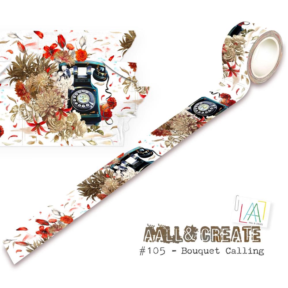 AALL And Create Washi Tape: Bouquet Calling (5A0023091G621)
