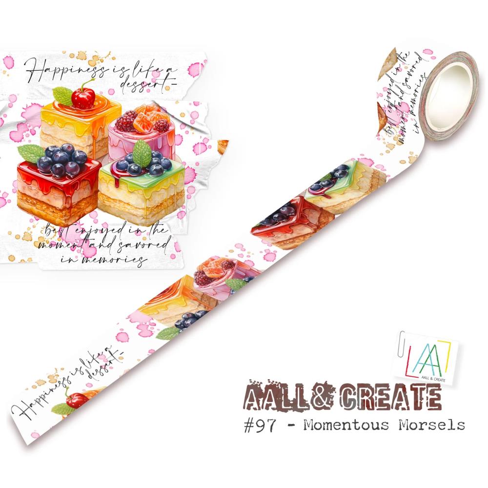 AALL And Create Washi Tape: Momentous Morsels (AALL-MT-097)