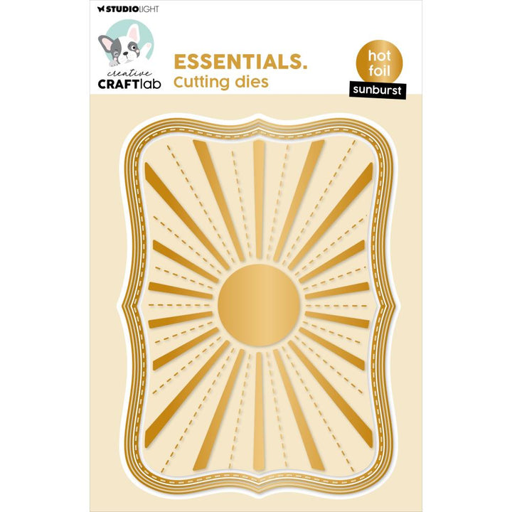 Studio Light Essentials Hot Foil Cutting Die: Nr. 03, Sunburst (5A0023JL1G6J0)